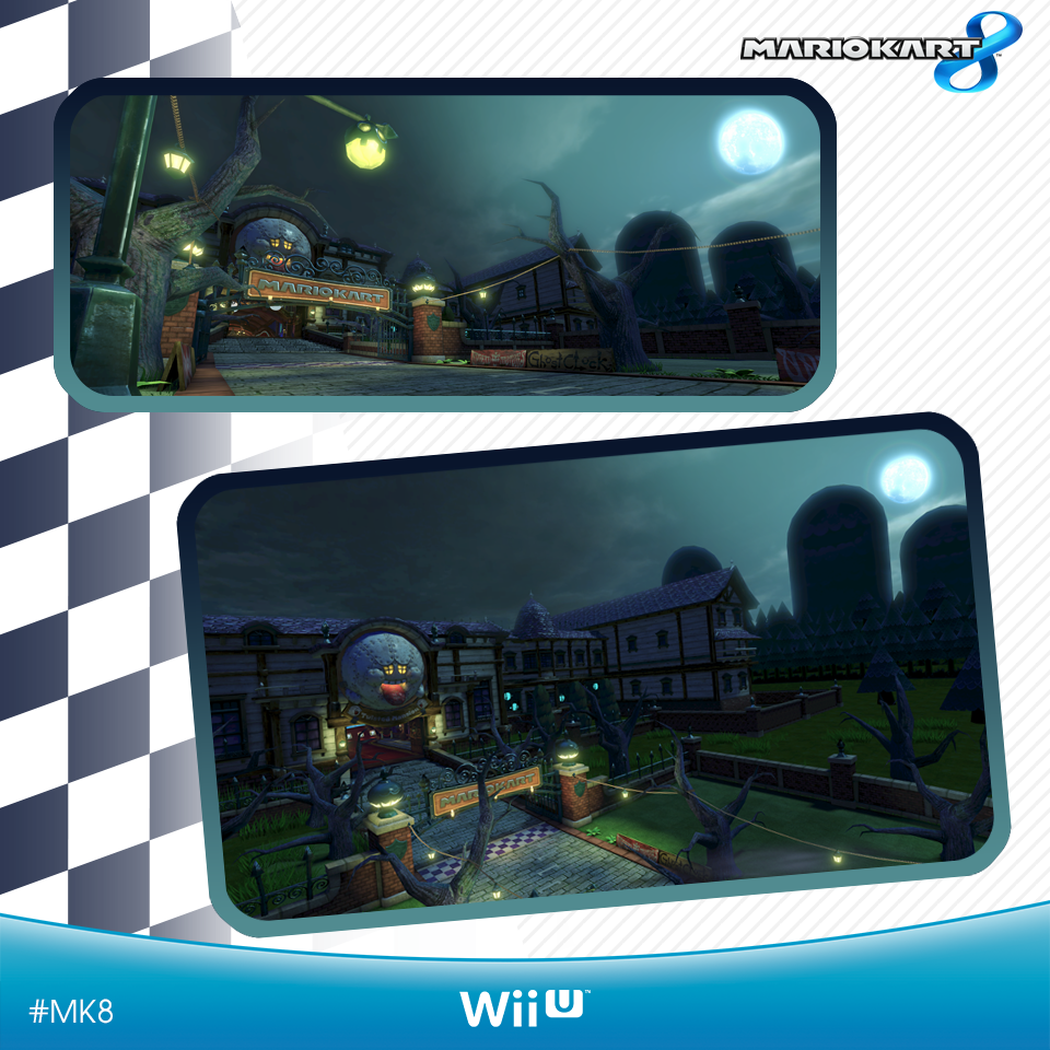 Twisted Mansion de Mario Kart 8