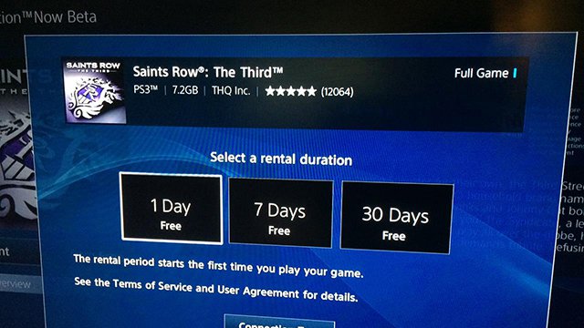 Playstation Now Beta